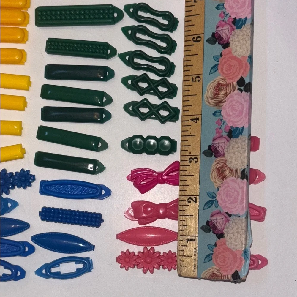 GOODY Vintage Snap-Tight Kiddie Barrettes 1980s Vintage Plastic barrettes